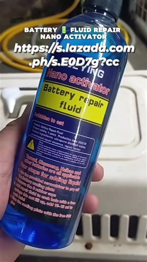 magandang masubukan mo to gar para mas makatipid ka Comark Battery repair fluid 500ml Product Price: ₱318 Discounted Price: ₱159 just click on the link at the comment section to order #Lazada #LazadaPH #LazadaFinds | Ian King Aninipot