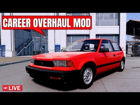 [VOD] Trying the RLS Career Overhaul Mod! | BeamNG.drive
