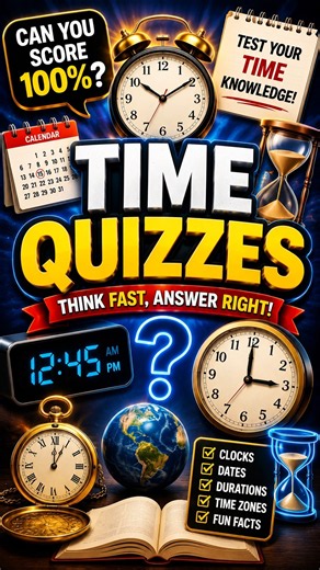 Time Quizzes -can you get all of them?. #quiz #shorts