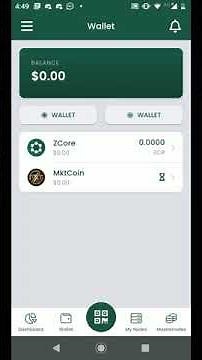 Zcore Mktcoin (MLM) Android installation