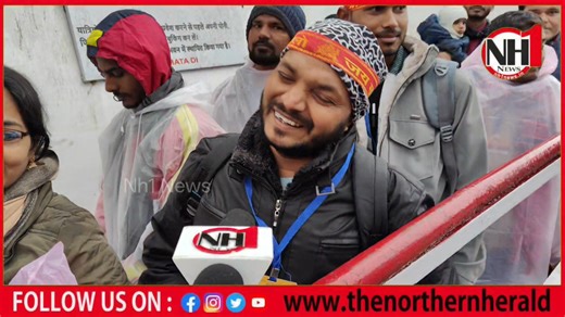 Jai Mata Di! Starting 2026 with Maa Vaishno Devi blessings. 🙏 Seeking Mata Vaishno Devi's blessings as we step into 2026. May this year be filled with peace, prosperity, and happiness for all. Jai Mata Di! 🙏 | Nh1 News