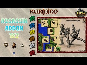 TIBIA 2021 #16 | COMO CONSEGUIR ADDONS 1 Y 2 ASSASSIN OUTFIT | Gameplay Español