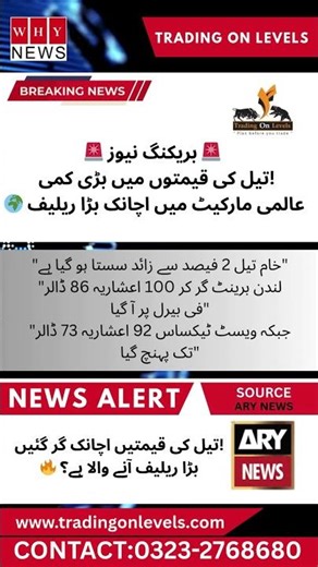 WHY NEWS TODAY 18 03 2026 #CrudeOil #OilPrices #InternationalMarkets #PSX #KSE100 #khalidsaifuddin