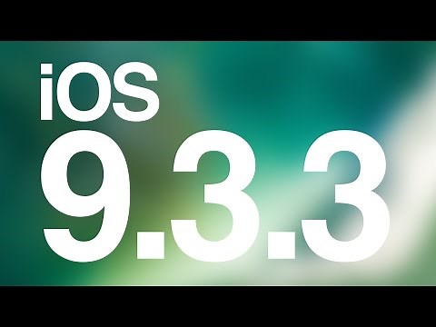 How to Update to iOS 9.3.3 iPad iPhone iPod
