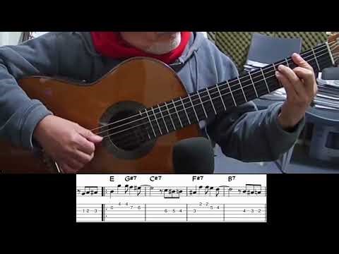 "Spanish Flea" Fingerstyle - Partitura/Tablatura en PDF - Guitarra instrumental - Herb Alpert