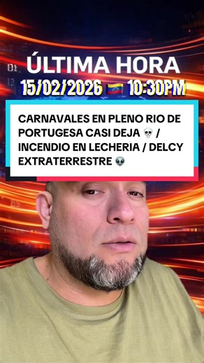 Domingo de Caos en Venezuela: Río Guanare Desbordado, Incendio en Lechería y Madres al límite, Delcy extraterrestre? Venezuela cierra este domingo entre tragedias, irresponsabilidad y resistencia. 🌊 Una crecida repentina del río Guanare sorprendió a temporadistas en pleno carnaval tras fuertes lluvias en la zona montañosa. Vehículos dañados, personas en riesgo y actividades suspendidas. La pregunta es clara: ¿dónde estuvieron la prevención y los protocolos de seguridad? 🔥 En Lechería, un incen