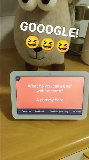 Hey Google, Tell me a Joke!