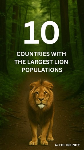 10 Countries with the Largest Lion Populations 🦁