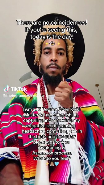 Negative Spirit Removal & Aura Healing Reiki Session For You! 🔥👼🏽⚡️🧞‍♂️✨❤️‍🩹💖✨ #foryou #foryoupage #theingramexperience #reiki