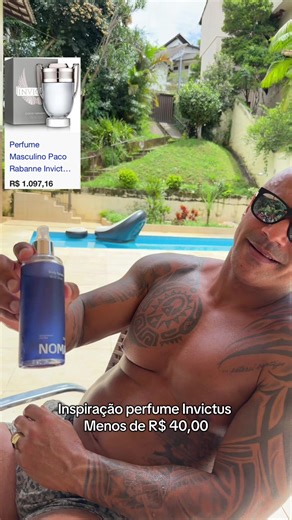 Noma Desodorante Colônia Body splash blue spirit, inspirado no perfume importado Invictus da Paco Rabanne. . #pacorabanne #invictus #bodysplashmasculino #spirit