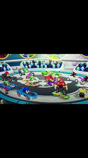 Sonic Racing Crossworlds: Orbot and Cubot Animation #animation #orbotsonic #cubotsonic