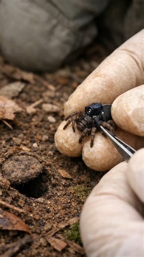 Spider Tunnel Structure Explained | Inside a Trapdoor Spider Burrow