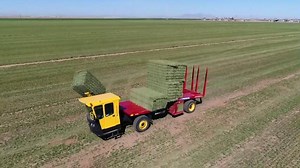 11K views · 121 reactions | Stacking small or large square bales is no sweat. Literally. Ask your dealer about a Stackcruiser™ SP bale wagon. bit.ly/stackcruiser | New Holland Agriculture | Facebook