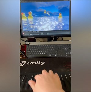 测试Unity里用RTMidi库解析MPE信号，生成GameObject