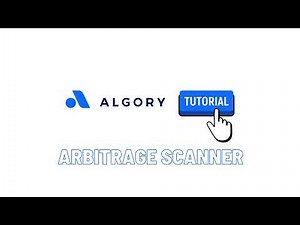 Crypto arbitrage with Algory Crypto Scanner