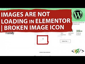 How to Fix Broken Image Icons in Elementor WordPress | Images are not Loading