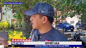 SITWASYON SA DATU ODIN SINSUAT : Tuloy ang Botohan sa Barangay Bugawas, Datu Odin Sinsuat Maguindanao del norte sa kabila nang naganap na Pamamaril sa lugar na ikinasawi ng dalawa katao at ikinasugat ng Limang iba pa. Ito ang tiniyak ni Datu Odin Sinsuat Election Officer, Jeffrey Lala sa Panayam ng Bandera News TV Cotabato. Inilipat ang Polling center mula sa Bugawas Elementary School patungo sa Covered court ng Barangay hall sa naturang Barangay. Nag deploy na ng sapat na pwersa ang Militar at 