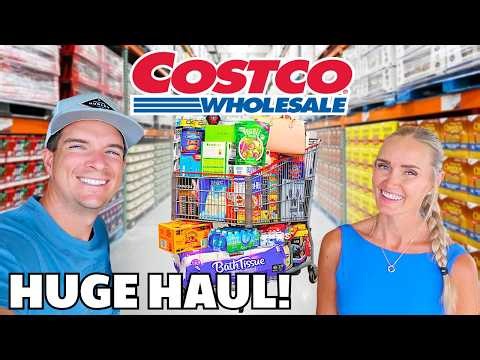 🤯 HUGE COSTCO HAUL!! NEW BEST SNACKS, PRE-MADE MEALS, CLOTHING & MORE! MASSIVE COSTCO SHOPPING HAUL!