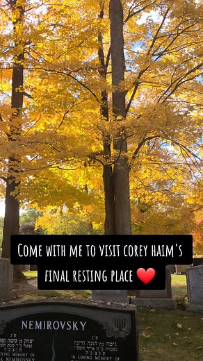 Visiting Corey Haim's grave and paying our respect. #coreyhaim #coreyhaimedit #coreyhaimster #exittoadventure #lostboys #thelostboys1987 #thelostboysedit #lostboys1987 #lostboysmovie #lostboysfans #licensetodrive #silverbullet #80smovies