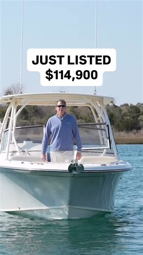 JUST LISTED: 2020 Grady-White 235 Freedom $114,900 **Yamaha Warranty Through – 04/21/2026** Factory Options Include: -Single Yamaha 300hp Outboard – Four Stroke - 247 Hours -Garmin 1242xsv 12″ Touch Display GPS/Depth Finder -Garmin VHF 210 w/ Remote Mic and Dual 8′ Antennas -Fusion Marine Stereo w/ Bluetooth -Battery Charger -Coastal Fog Gelcoat Hull Color -Port Lounge Seat w/ Sliding Backrest -Anchor Windlass -Removable Bow Table -Hard Top w/ Painted Frame -Ivory Bow Shade -Retractable Ski Pylo