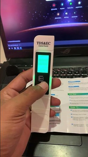 Learn How This TDS & EC Meter Will Change the Way You Deal with Water Quality! #rithychen #tool