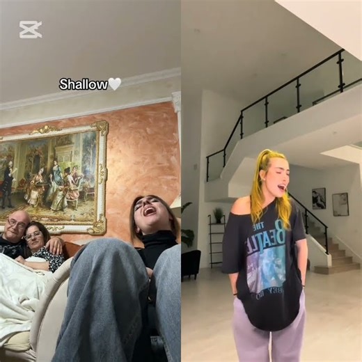 SHALLOW #duet #cover #coversong #singing #viralvideo