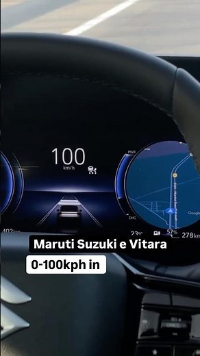 Maruti e Vitara acceleration test #shorts