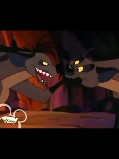 Times When Shenzi and banzai were falling in love with each other #hyenas#disney#lionking