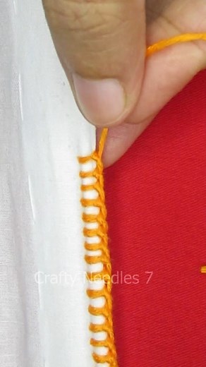 🔥Most popular💚 border edge embroidery🔥 #embroidery #reelsviral #fbreels #satisfying #popular #content #viralreelsfb #reels2024viral #everyone #useful #diy #relax #cute #tutorial #border #learning #fypシ゚viral #fyp #support #handembroidery #facebookreels #foryou #shorts #viral #reels #trending #foryoupage #viralreels #viralvideo #reelsfb | Crafty Needles 7