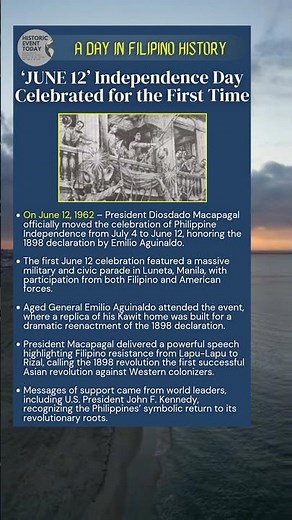 June 12, 1962: ‘JUNE 12’ Independence Day Celebrated for the First Time!