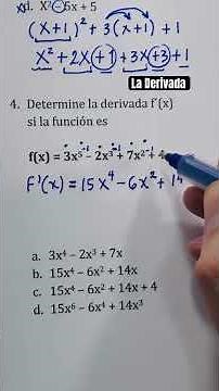 The derivative of algebraic functions #maths #math #courses #classes