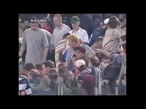 Italy v England (English Hooligans In Rome 1997)