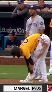 Bees are buzzing with a 3-run triple by Taylor Jones! 🐝 #saltlakebees #baseball #mlb #milb | Salt Lake Bees