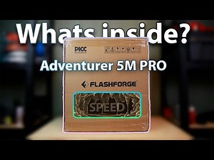 Flashforge 5M Pro - First Prints after Unboxing