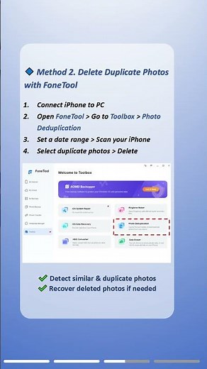 iPhone Storage Full? Delete Duplicate Photos Fast