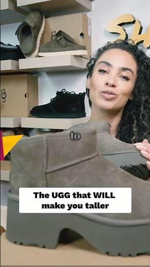 UGG New Heights: the Boot that makes you taller!