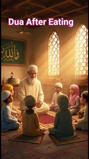 Dua After Eating 🍽️ | Beautiful Islamic Sunnah #shorts #shortsfeed #islam