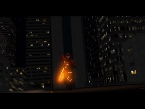 The Flash Run Animation Test - New CGI City ⚡️