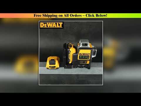2025 NEW Dewalt DW089LG 3 Sides*360 Degree Vertical 12V Lithium Battery 12 Lines Laser Level 360