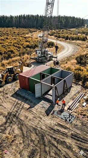I Built a Hidden Underground Bunker from 3 Shipping Containers