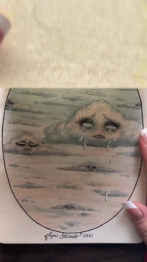 Whimsical Alice in Wonderland Inspired Artwork