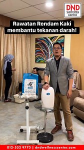 4.5K views · 76 reactions | Rawatan rendam kaki?! Moxa footbath untuk tekanan darah! Sekarang promosi RM 10 sahaja untuk 1 sesi di DND Welness Centre. Jom datang beramai-ramai untuk cuba ok! WhatsApp: 012-5529773 | Dr. Noordin Darus | Facebook