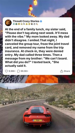 10K views · 81 reactions | At the end of a family lunch, my sister said, -Please don't tag along next week. It'll mess with the vibe.- My mom looked away. My dad didn't disagree... #foryou #fyp #reels #viral #redditstorytime #redditposts #storytime #redditstories #reddit #askreddit #paranormal #redditparanormal #nosleep | Viral Videos | Facebook