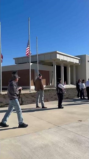 Houston County POW/MIA flag raising ceremony