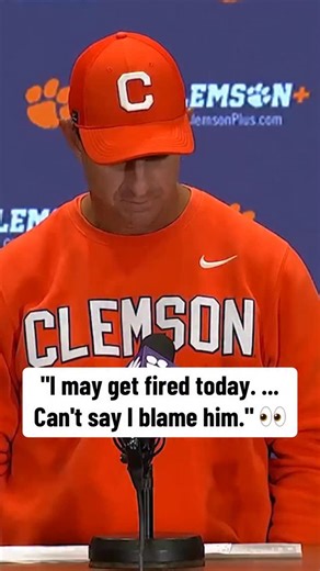 Dabo Swinney was candid after Clemson lost to Duke and dropped to 3-5 on the season 😬 | Yahoo Sports