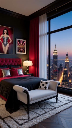 Living My Vegas Showgirl Fantasy at Home ✨(AI creations)