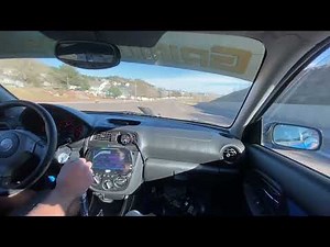 800+hp sti Testing Flat Foot Shift with hood exit exhaust