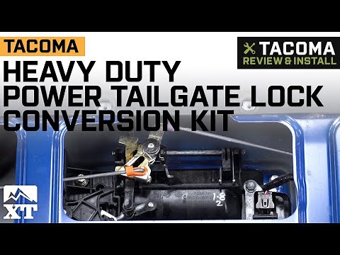 2016-2021 Tacoma Heavy Duty Power Tailgate Lock Conversion Kit Review & Install