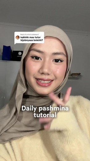 Daily Hijab Pashmina Tutorial for Easy Styling