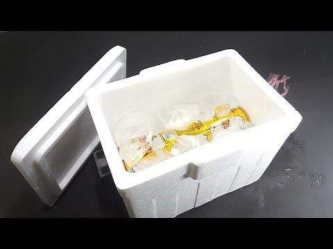How To Make Mini Air Conditioner - Very Easy and Saving ice